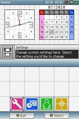 Nintendo DS Ui